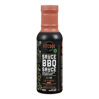 FITCOOK FOODZ - LA FUNKY, CHIPOTLE BBQ SAUCE - 355 ML