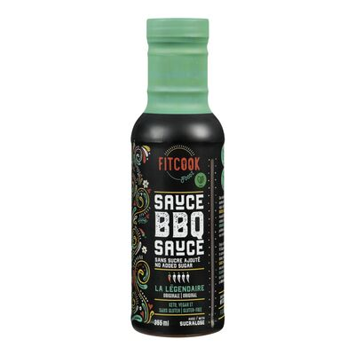FITCOOK FOODZ - LA LÉGENDAIRE , ORIGINAL BBQ SAUCE - 355 ML