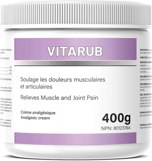 VITARUB - ANALGESIC CREAM - 400G
