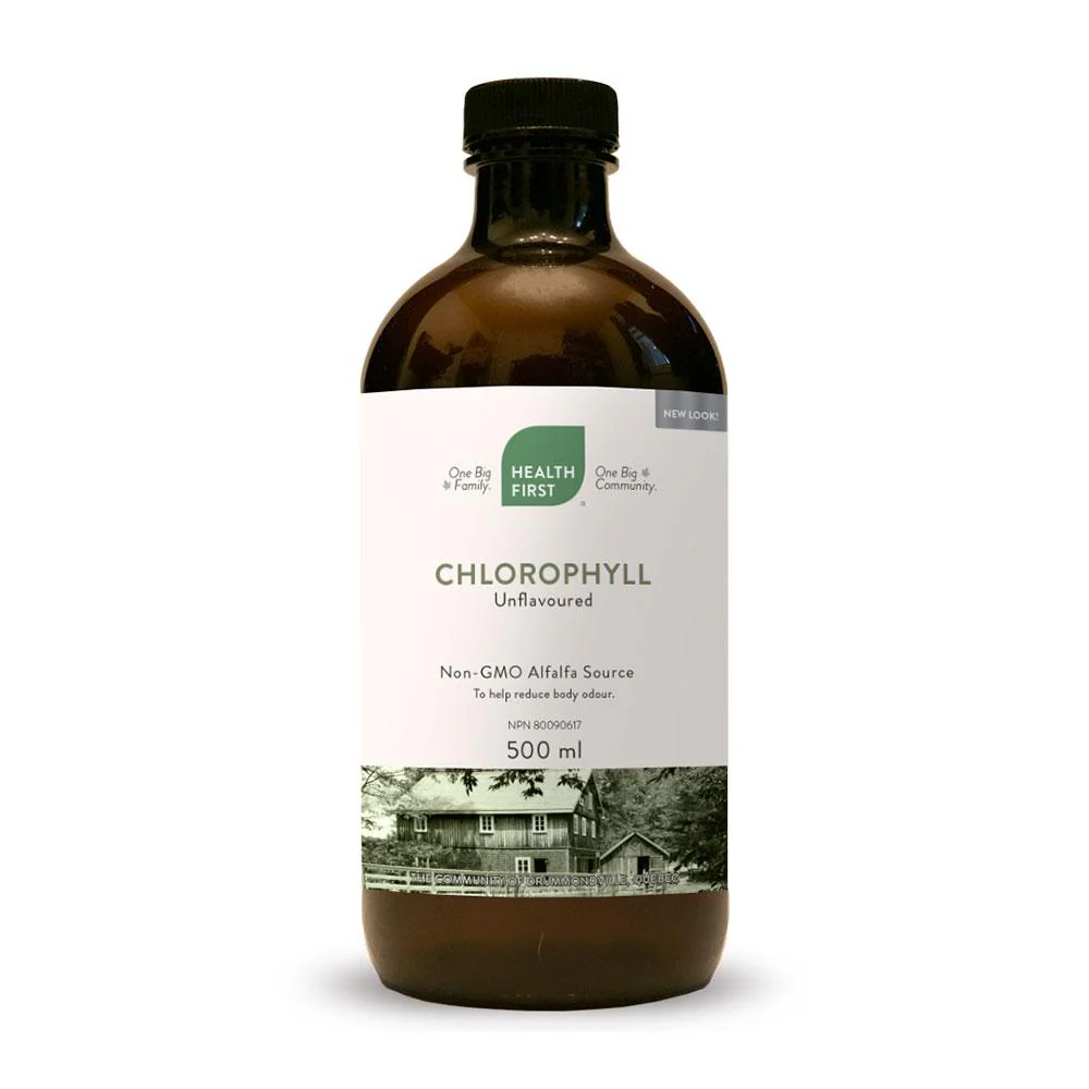 HEALTH FIRST - CHLOROPHYLL : UNFLAVOURED - 500 ML