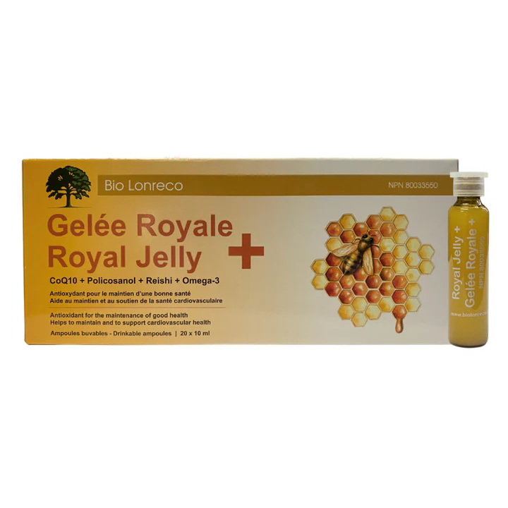 BIO LONRECO - ROYAL JELLY+  DRINKABLE AMPOULES - 20 X 10ML