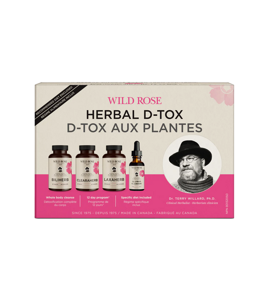 WILD ROSE - HERBAL D-TOX 12 DAYS PROGRAM KIT