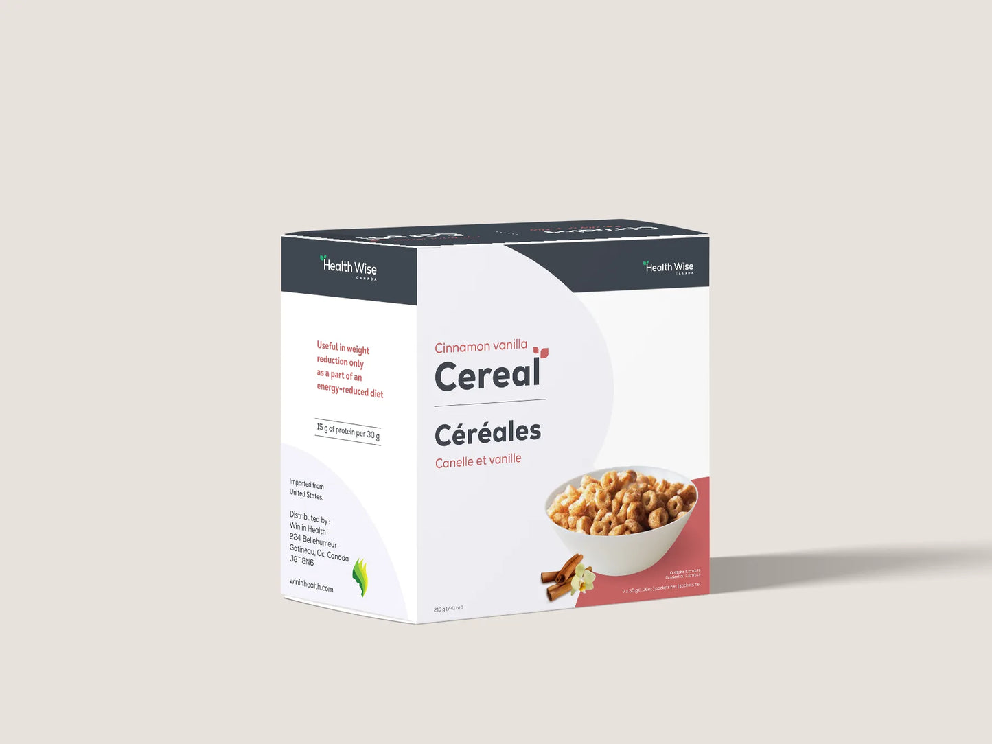Healthwise - Vanilla cinnamon cereal
