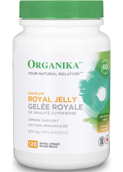 ORGANIKA - PREMIUM ROYAL JELLY 500MG - 120 SGELS