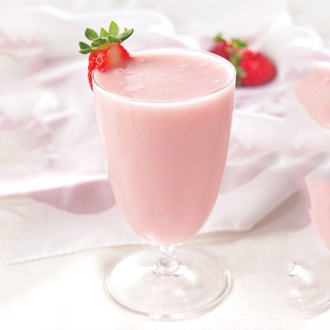 High Protein California Strawberry Shake And Pudding