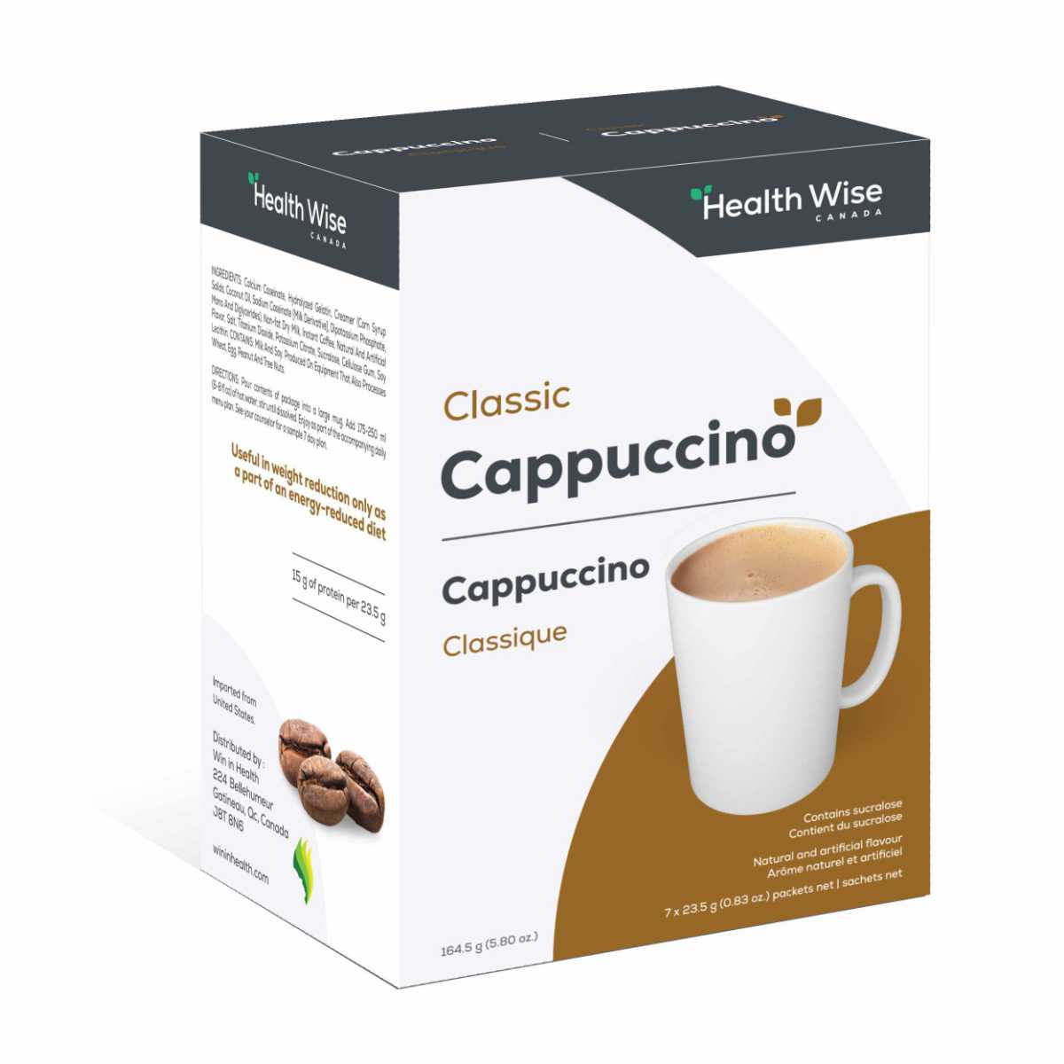 Protein Beverages - Classic Cappuccino  (BEST BEFORE: 03-26)