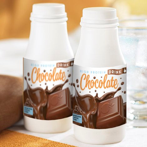 High Protein Chocolate Drink Shake Bottle (Tx)