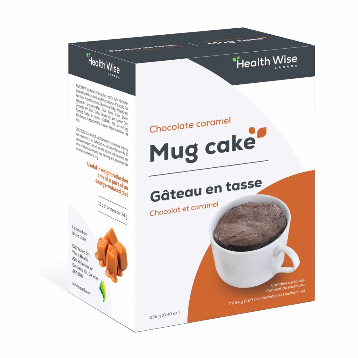 Protein Mug Cake - Chocolate Caramel  (BEST BEFORE: 04-26)
